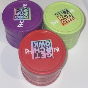 Biodegradable Hemp plastic grinder 4pc